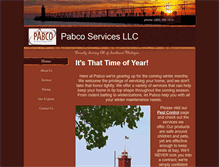 Tablet Screenshot of pabcoservices.com